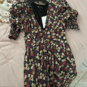 New Zara floral dress